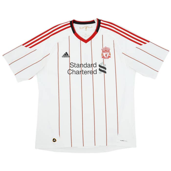 2010-11 Liverpool Away Shirt Gerrard #8 - 7/10 - (XXL)