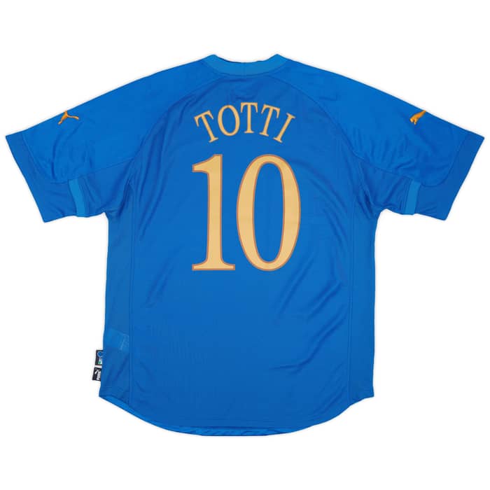 2004-06 Italy Home Shirt Totti #10 (XL)