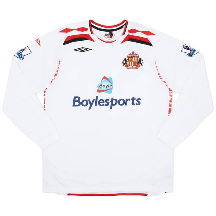 2007-08 Sunderland Match Issue Away Shirt Cole #20