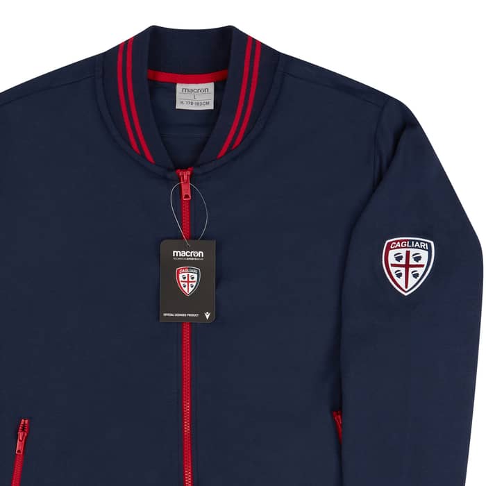 2019-20 Cagliari Macron Track Jacket
