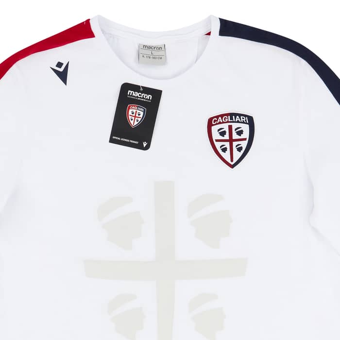 2019-20 Cagliari Macron Fan L/S Tee