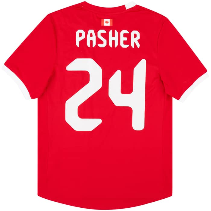 2016-18 Canada Match Issue Home Shirt Pasher #24