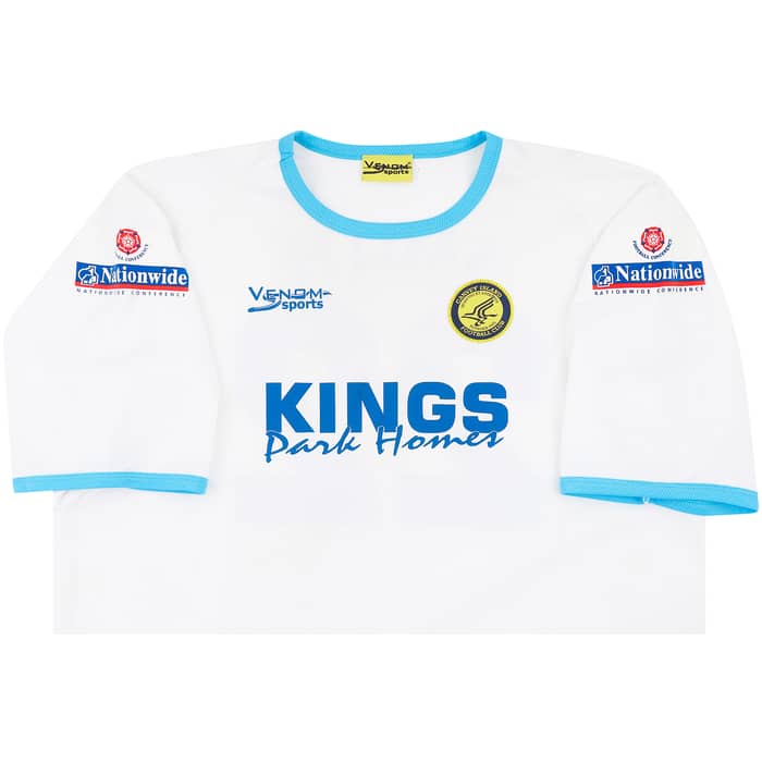 2004-05 Canvey Island Match Issue Away Shirt Smith #22