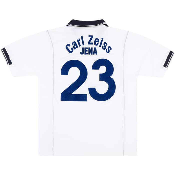 2001-02 Carl Zeiss Jena Match Issue Home Shirt #23
