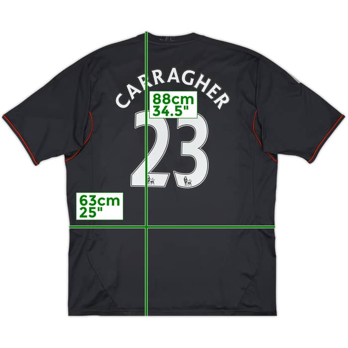 2011-12 Liverpool Away Shirt Carragher #23 - 7/10 - (XL)
