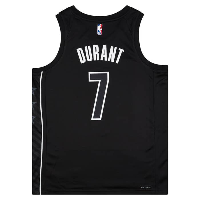 2022-23 Brooklyn Nets Durant #7 Jordan Swingman Alternate Jersey (M)