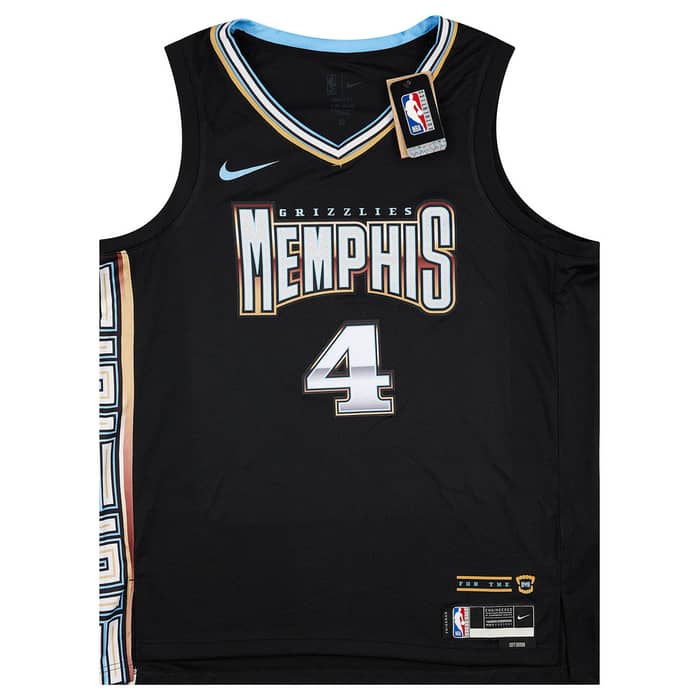 2022-23 Memphis Grizzlies Adams #4 Nike Swingman Alternate Jersey (XL.Kids)