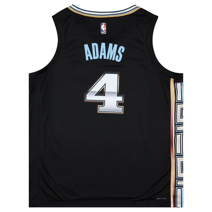 2022-23 Memphis Grizzlies Adams #4 Nike Swingman Alternate Jersey (XL.Kids)