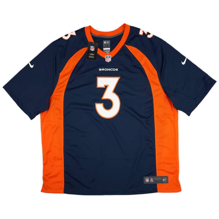 2022-23 Denver Broncos Wilson #3 Nike Game Alternate Jersey (3XL)