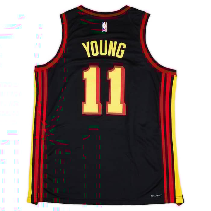2020-23 Atlanta Hawks Young #11 Jordan Swingman Alternate Jersey (M)