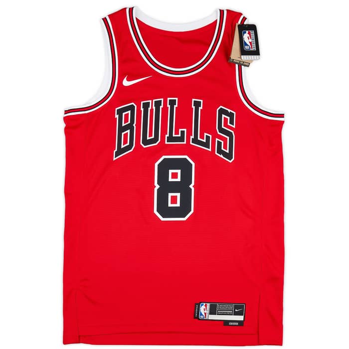 2017-24 Chicago Bulls Lavine #8 Nike Swingman Away Jersey (M)