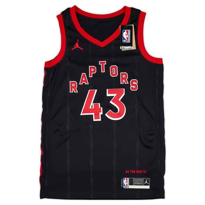 2020-23 Toronto Raptors Siakam #43 Jordan Swingman Alternate Jersey (S)