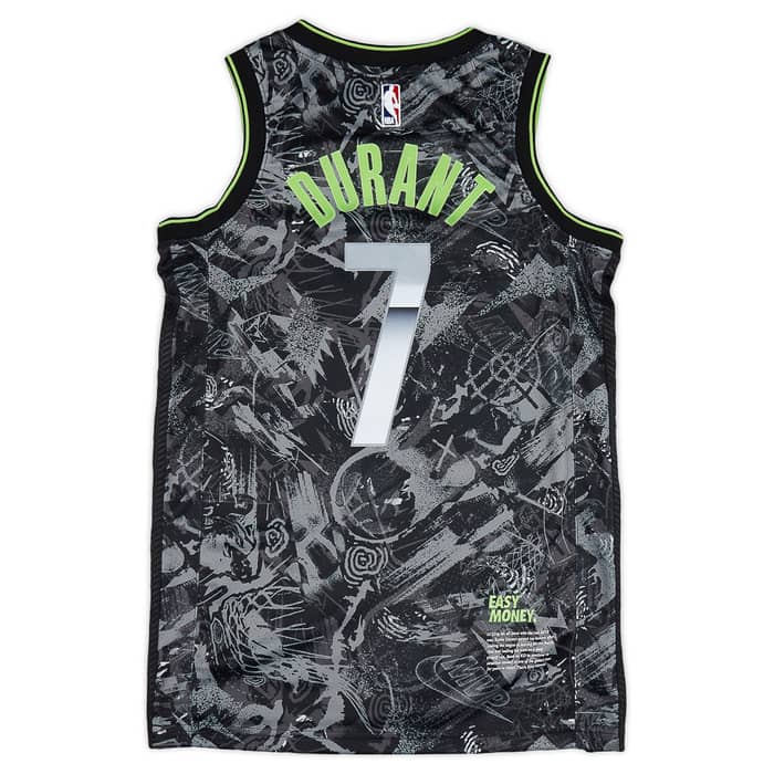 2020-21 Brooklyn Nets Durant #7 Nike Swingman Select Series Jersey (S)