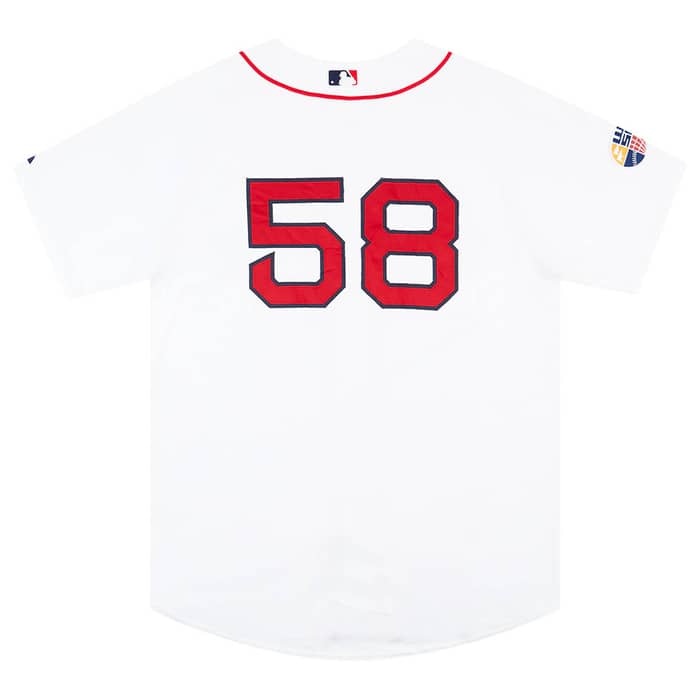 2007 Boston Red Sox Papelbon #58 Authentic Majestic Home Jersey (Excellent) XL