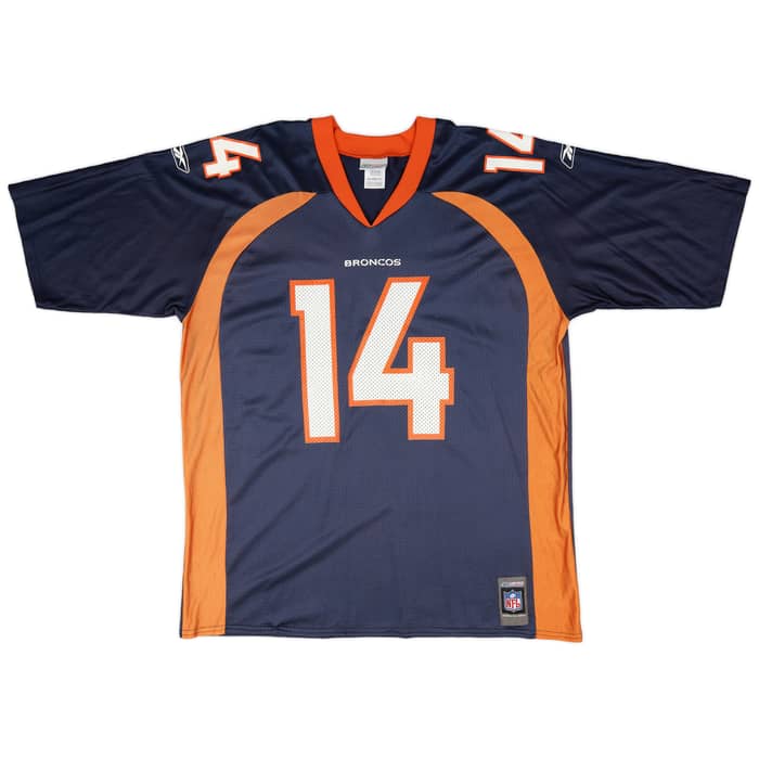 2001 Denver Broncos Griese #14 Reebok Home Jersey (Very Good) XXL