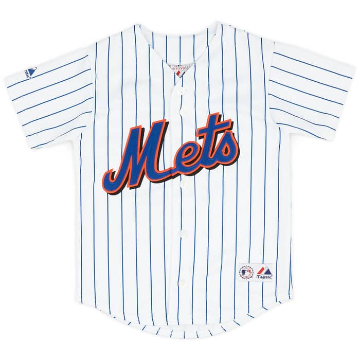 2006-08 New York Mets Delgado #21 Majestic Home Jersey (Excellent) S.Kids