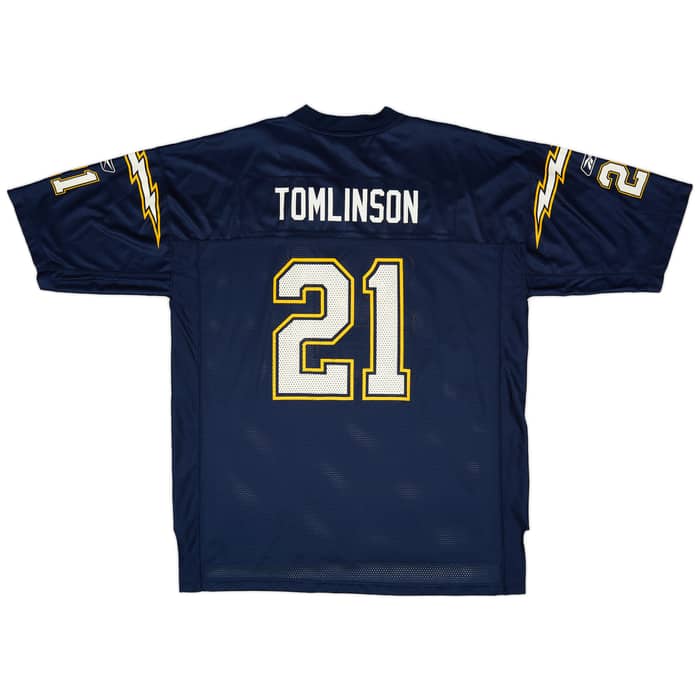 2005-06 San Diego Chargers Tomlinson #21 Reebok On Field Home Jersey (Very Good) XXL