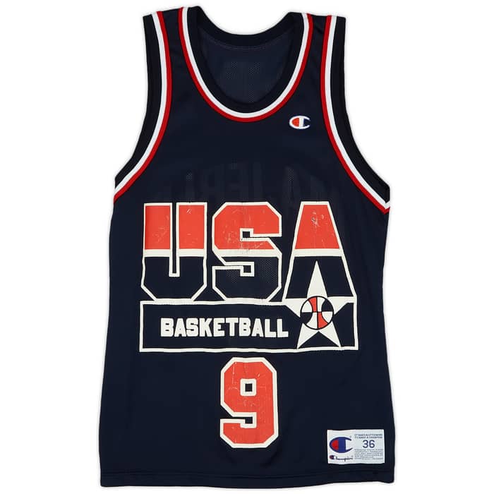 1994 USA Majerle #9 Champion Away Jersey (Good) S
