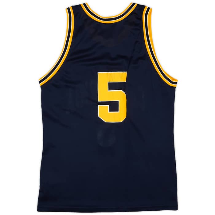 1992-94 California Golden Bears Kidd #5 Champion Away Jersey (Excellent) L