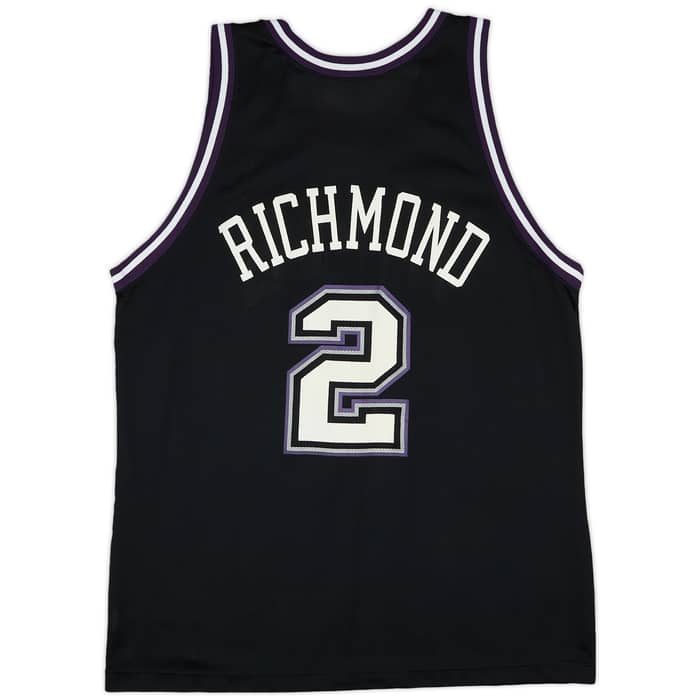 1994-95 Sacramento Kings Richmond #2 Champion Away Jersey (Excellent) XL