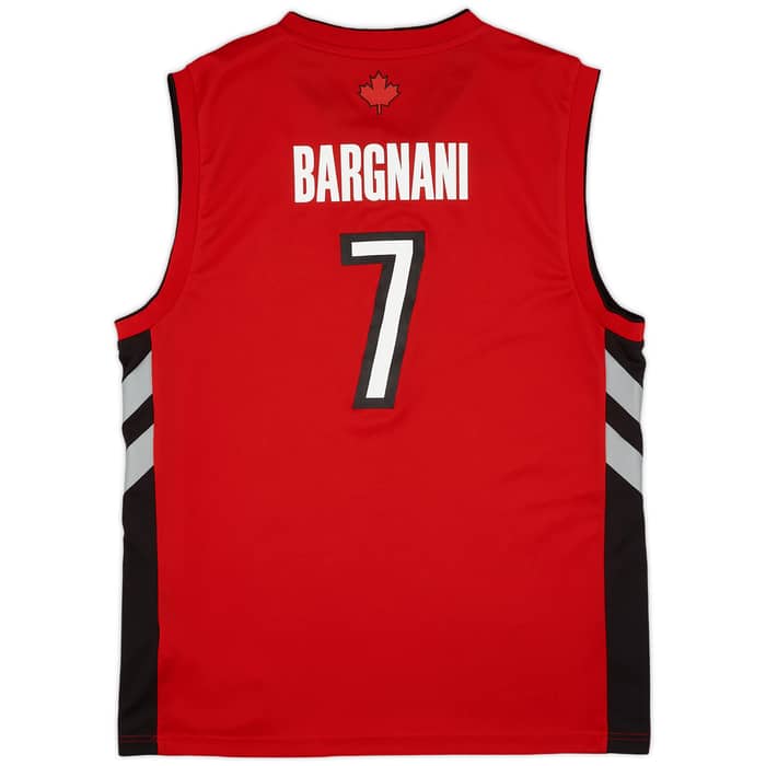 2010-13 Toronto Raptors Bargnani #7 adidas Away Jersey (Excellent) L