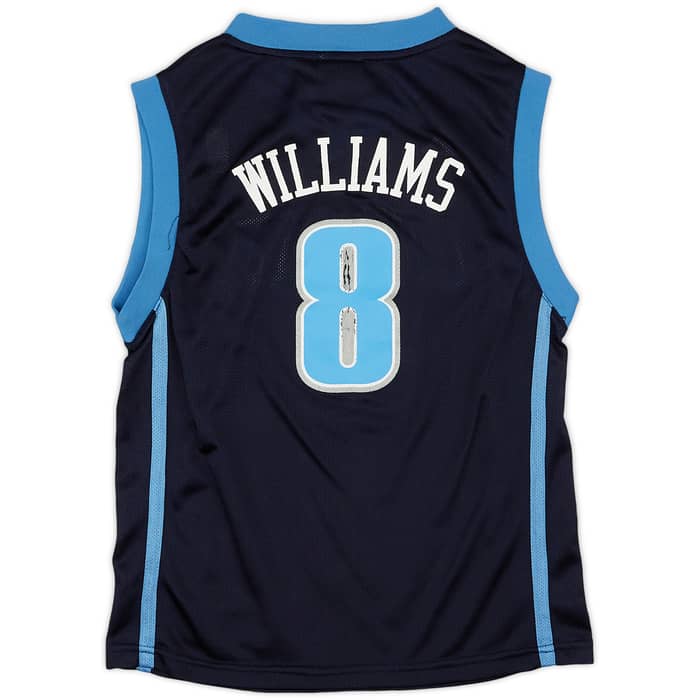 2006-10 Utah Jazz Williams #8 adidas Away Jersey (Very Good) M.Kids