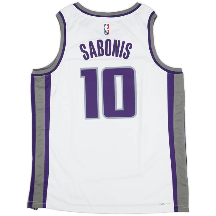 2022-23 Sacramento Kings Sabonis #10 Nike Swingman Home Jersey (XL)