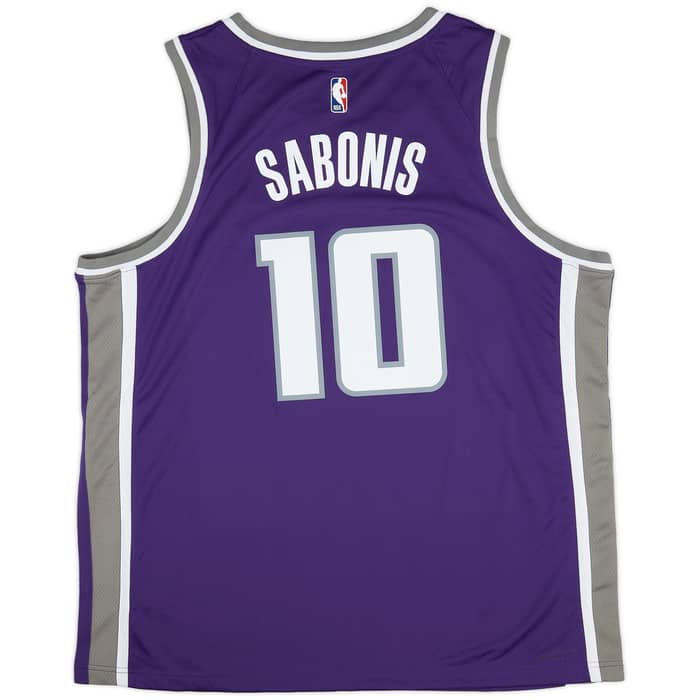 2022-23 Sacramento Kings Sabonis #10 Nike Swingman Away Jersey (XXL)