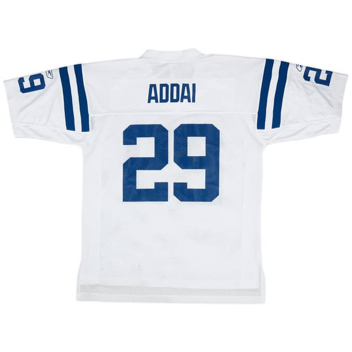 2006 Indianapolis Colts Addai #29 Reebok On Field Away Jersey (Excellent) L