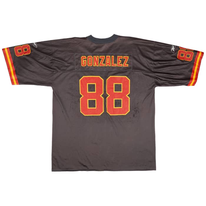 2001 Kansas City Chiefs Gonzalez #88 Reebok Alternate Jersey (Very Good) XL