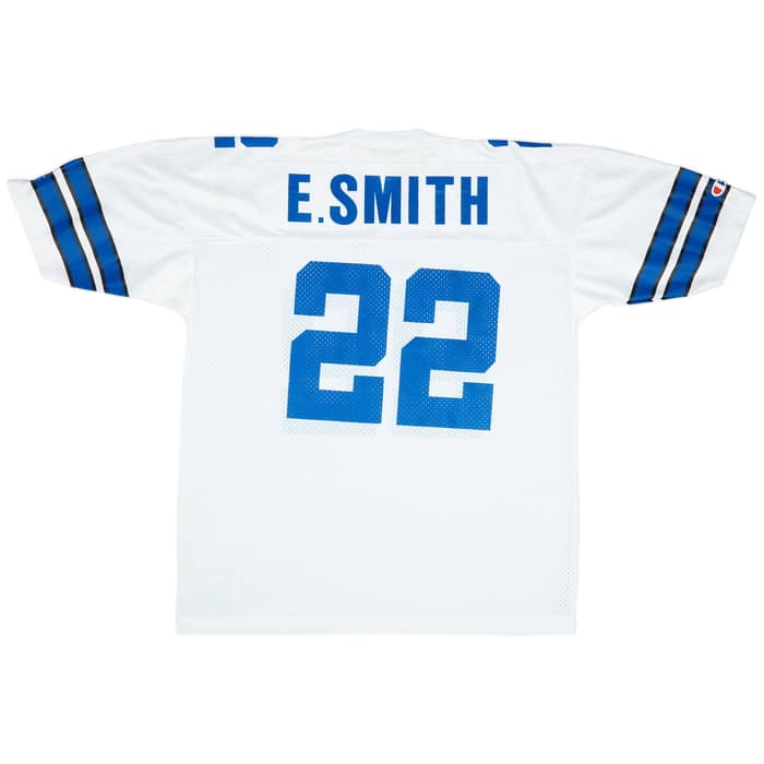 1996-97 Dallas Cowboys Smith #22 Champion Away Jersey (Excellent) XL