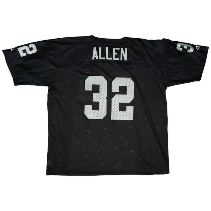 1990-92 Los Angeles Raiders Allen #32 Champion Home Jersey (Excellent) XXL