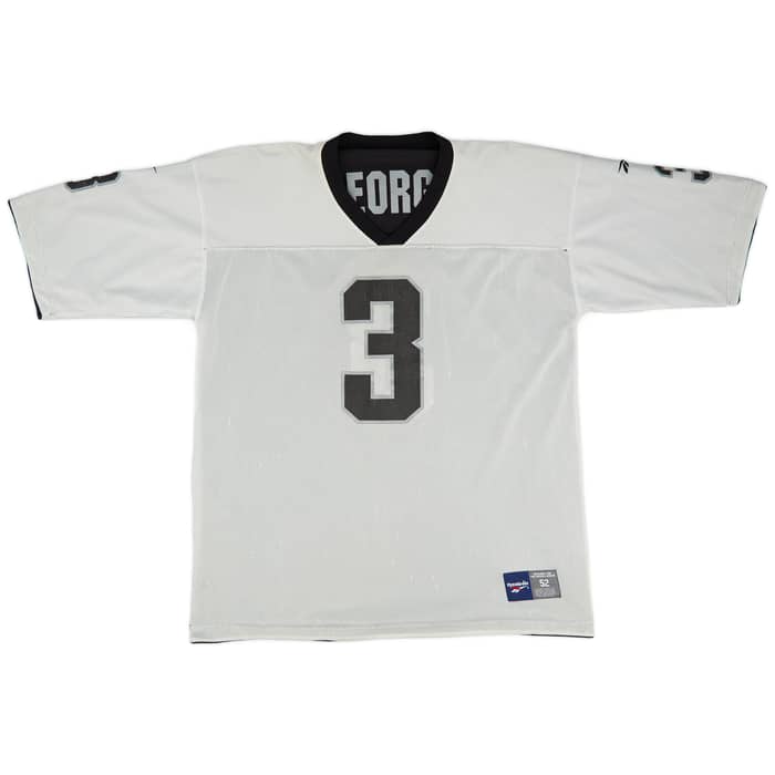 1997-98 Oakland Raiders George #3 Reebok Reversible Jersey (Excellent) XXL