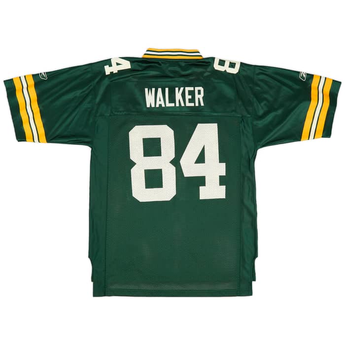 2002-04 Green Bay Packers Walker #84 Reebok On Field Home Jersey (Excellent) M