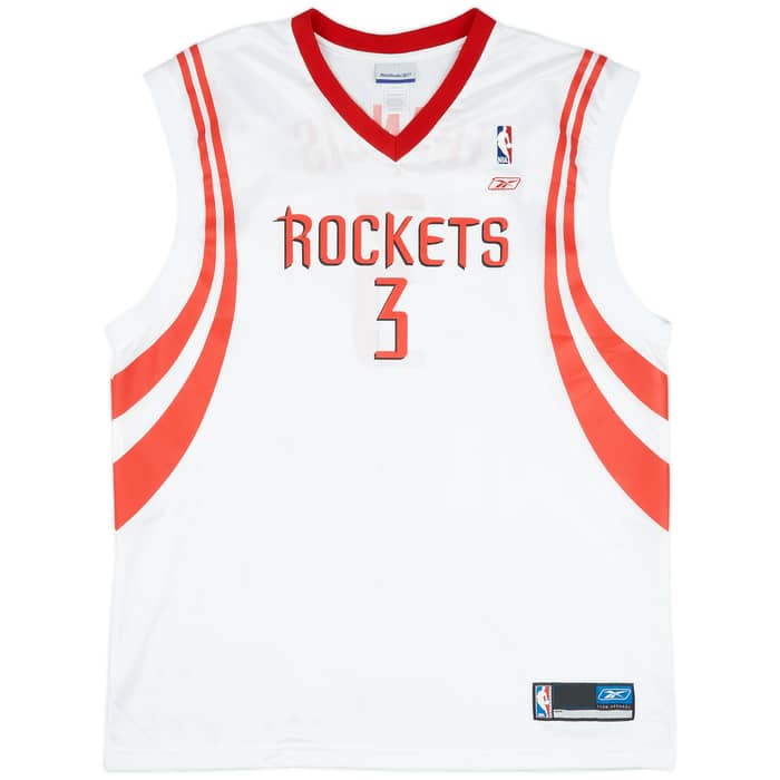 2003-04 Houston Rockets Francis #3 Reebok Home Jersey (Very Good) XL
