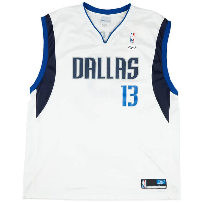2002-04 Dallas Mavericks Nash #13 Reebok Home Jersey (Good) XXL