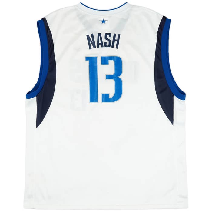 2002-04 Dallas Mavericks Nash #13 Reebok Home Jersey (Good) XXL
