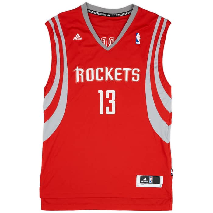 2012-14 Houston Rockets Harden #13 adidas Swingman Away Jersey (Very Good) M