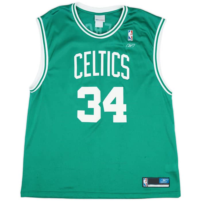 2002-06 Boston Celtics Pierce #34 Reebok Away Jersey (Very Good) XL