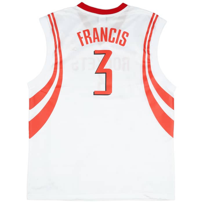 2003-04 Houston Rockets Francis #3 Reebok Home Jersey (Very Good) XL