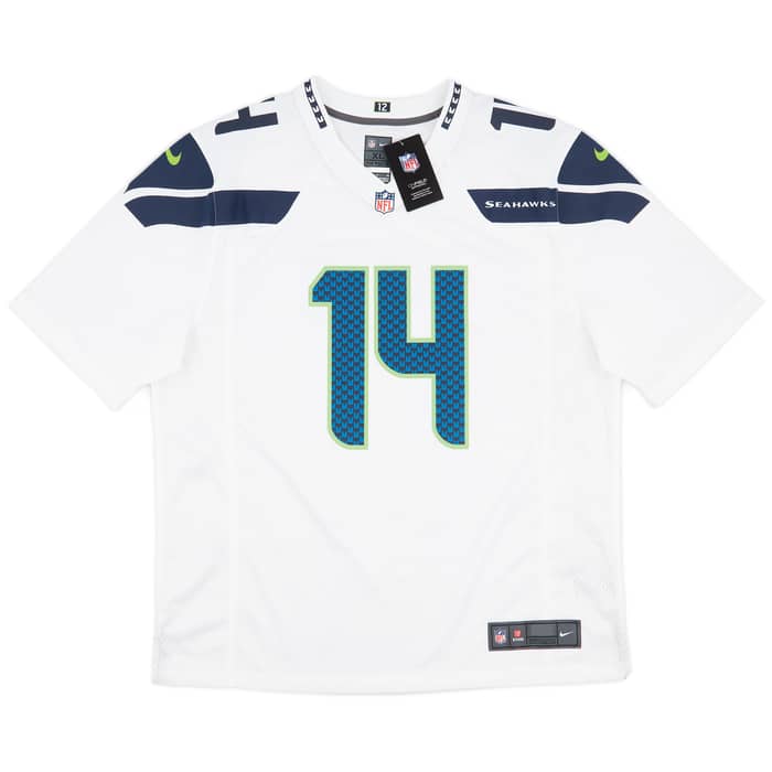 2019-23 Seattle Seahawks Metcalf #14 Nike Game Away Jersey (XL)