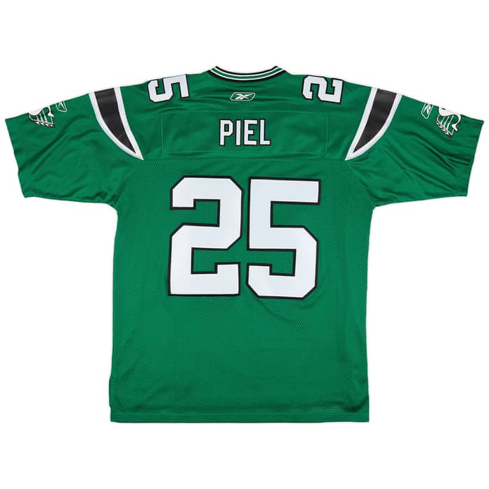 2011 Saskatchewan Roughriders Piel #25 Reebok Authentic Home Jersey (Excellent) XL