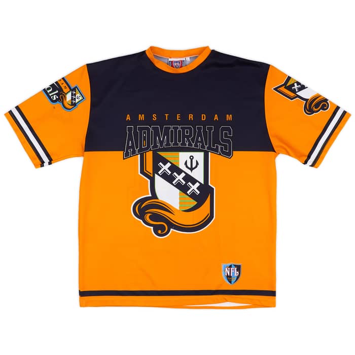 1998 Amsterdam Admirals #14 Badge Tee (Excellent) L