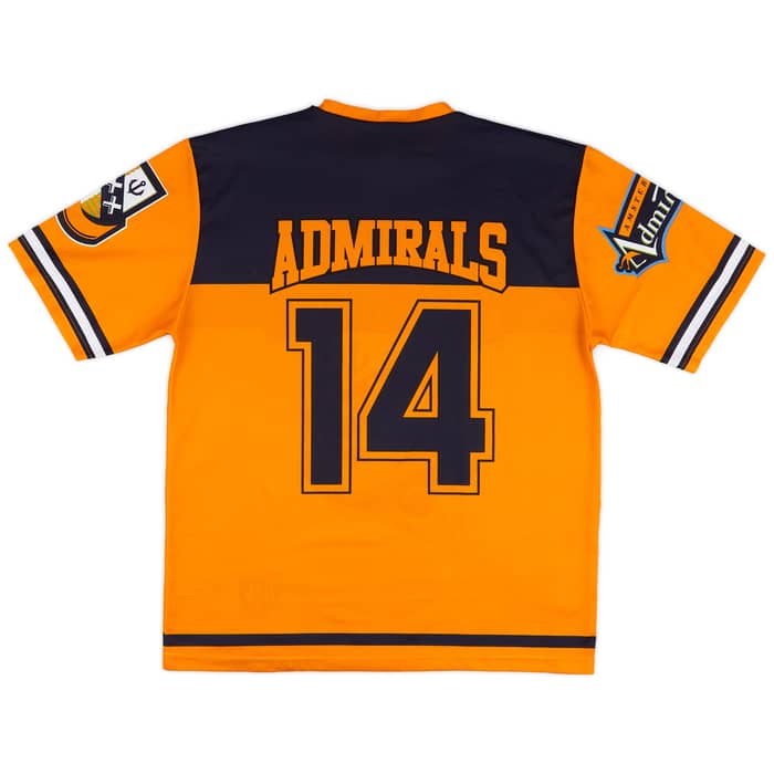 1998 Amsterdam Admirals #14 Badge Tee (Excellent) L