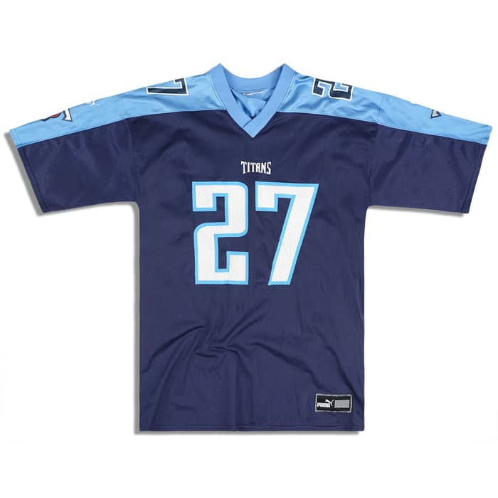 1999-00 Tennessee Titans George #27 Puma Jersey (Home) XL