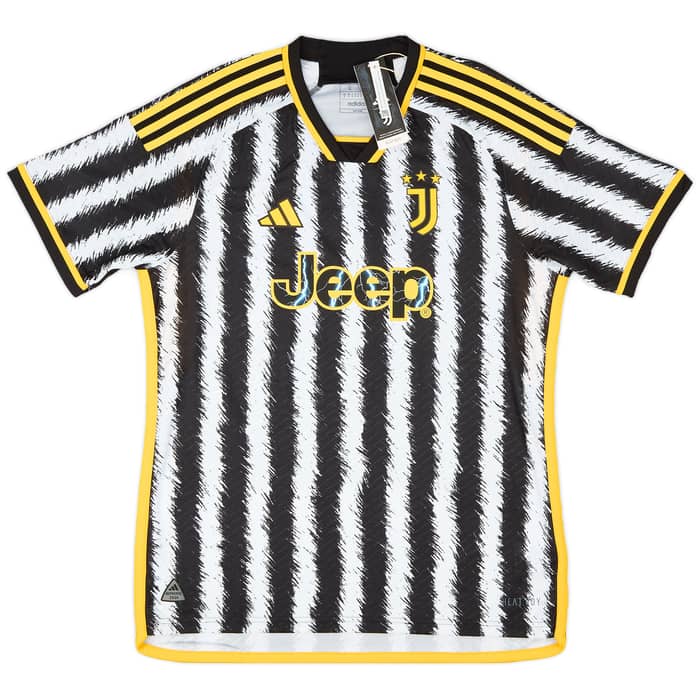 2023-24 Juventus Authentic Home Shirt Vlahovic #9
