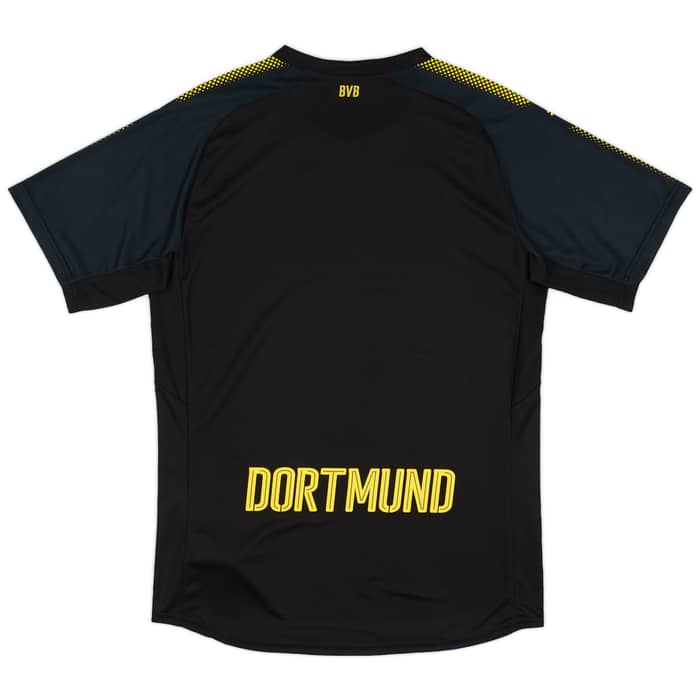 2017-18 Borussia Dortmund Player Issue Away Shirt