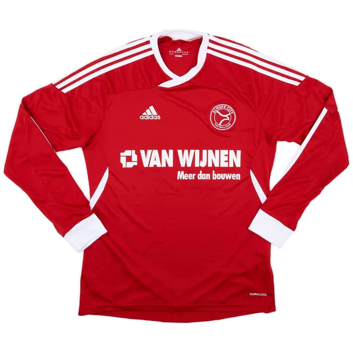 2012-13 Almere City Home L/S Shirt #27 - 6/10 - (M)