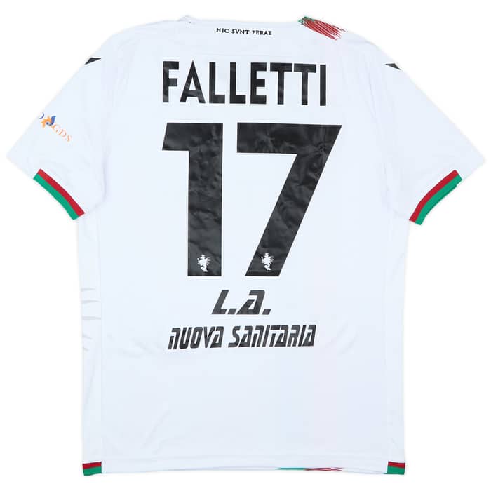 2020-21 Ternana Away Shirt Falletti #17 - 9/10 - (L)
