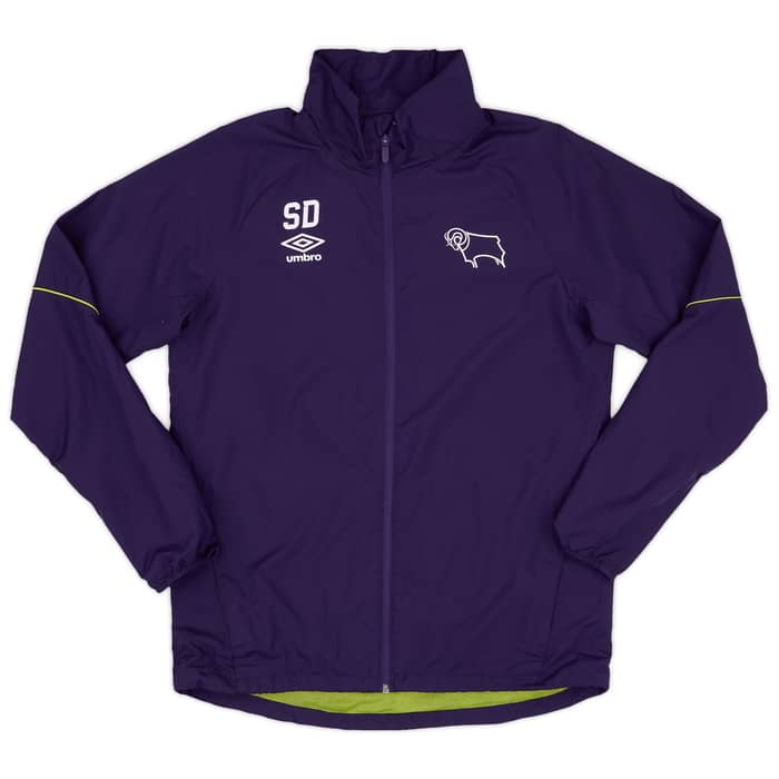 2018-19 Derby County Player Issue Training Jacket # - 7/10